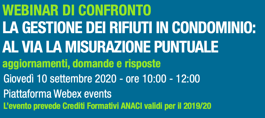 La gestione dei rifiuti in condominio: al via la misurazione puntuale